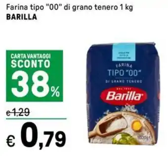Iper La Grande Farina tipo "00" di grano tenero BARILLA offerta