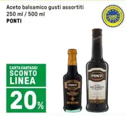 Iper La Grande Aceto balsamico PONTI offerta