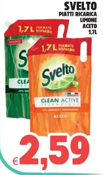 Eté Svelto piatti ricarica limone aceto offerta