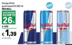 Iper La Grande Energy Drink RED BULL offerta