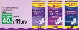 Iper La Grande Assorbenti Seta Ultra x80, x88, x112 LINES offerta