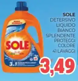 Eté Sole detersivo liquido bianco splendente proteggi colore offerta