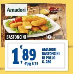 Sigma Amadori bastoncini di pollo offerta