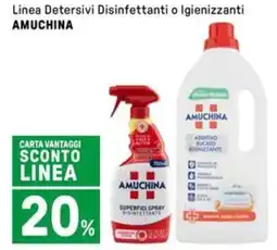 Iper La Grande Linea Detersivi Disinfettanti o Igienizzanti AMUCHINA offerta