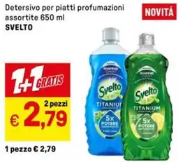 Iper La Grande Detersivo per piatti profumazioni assortite SVELTO offerta