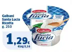 Sigma Galbanl Santa Lucia Ricotta offerta