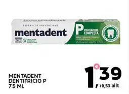 Extra Supermercati Mentadent dentifricio p offerta
