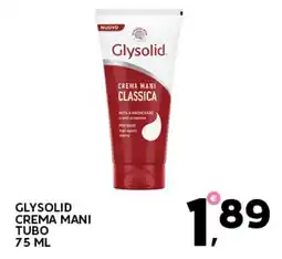 Extra Supermercati Glysolid crema mani tubo offerta