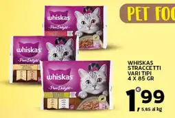 Extra Supermercati Whiskas straccetti offerta