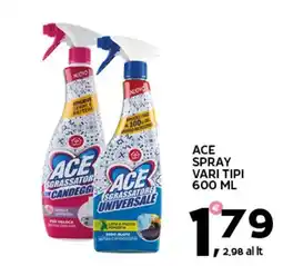 Extra Supermercati Ace spray offerta