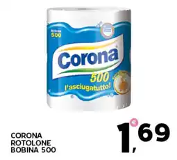 Extra Supermercati Corona rotolone bobina 500 offerta