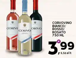 Extra Supermercati Corvovino bianco/ rosso/ rosato offerta