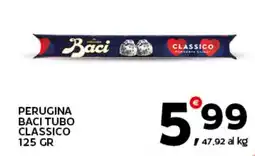 Extra Supermercati Perugina baci tubo classico offerta
