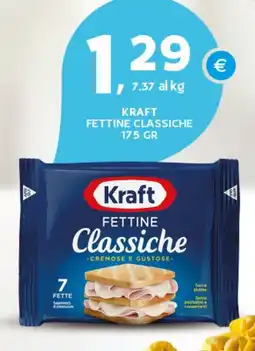 Extra Supermercati Kraft fettine classiche offerta