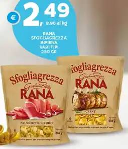 Extra Supermercati Rana sfogliagrezza ripiena offerta