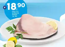 Extra Supermercati Filetto di pesce spada offerta