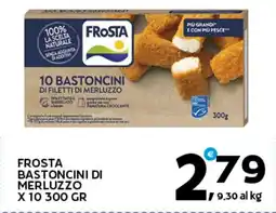 Extra Supermercati Frosta bastoncini di merluzzo offerta