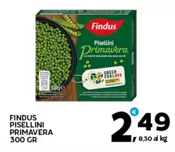 Extra Supermercati Findus pisellini primavera offerta