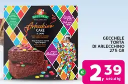 Extra Supermercati Gecchele torta di arlecchino offerta