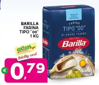 Extra Supermercati Barilla farina tipo "00" offerta