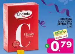 Extra Supermercati Eridania zucchero semolato offerta