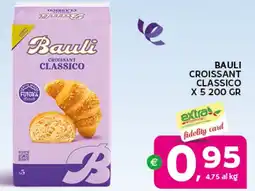 Extra Supermercati Bauli croissant classico offerta