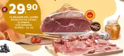 Extra Supermercati Le regioni del cuore prosciutto crudo di parma dop riserva 18 mesi offerta