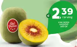 Extra Supermercati Kiwi rossi vassoio offerta