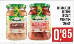 Euroesse Bonduelle legumi lessati offerta