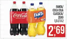 Euroesse Fanta/ coca cola classica/ zero offerta