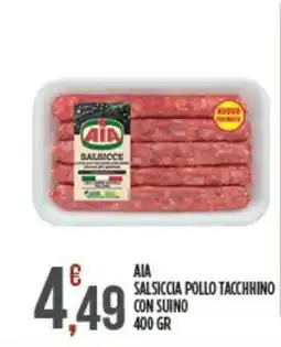 Euroesse Aia salsiccia pollo tacchhino con suino offerta