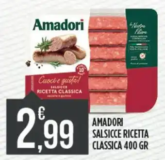 Euroesse Amadori salsicce ricetta classica offerta