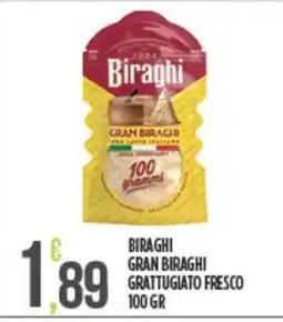 Euroesse Biraghi gran biraghi grattugiato fresco offerta