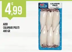 Euroesse Arbi calamari puliti offerta