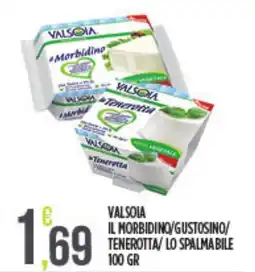 Euroesse Valsoia il morbidino/gustosino/ tenerotta/ lo spalmabile offerta