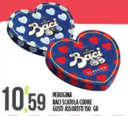 Euroesse Perugina baci scatola cuore offerta