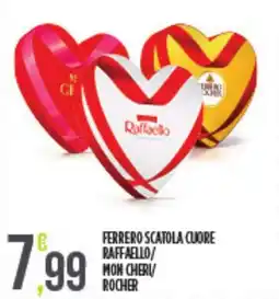 Euroesse Ferrero scatola cuore raffaello/ mon cheri rocher offerta