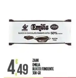 Euroesse Zaini emilia blocco fondente offerta