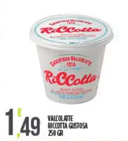 Euroesse Valcolatte riccotta gustosa offerta
