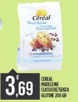 Euroesse Cereal madeleine classiche/senza glutine offerta