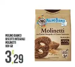 Euroesse Mulino bianco biscotti integrali molinetti offerta