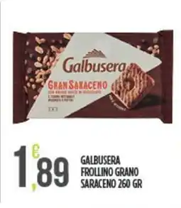 Euroesse Galbusera frollino grano saraceno offerta