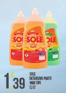 Euroesse Sole detersivo piatti offerta