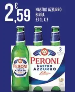 Euroesse Nastro azzurro birra offerta