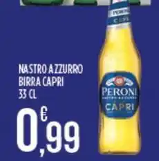 Euroesse Nastro azzurro birra capri offerta