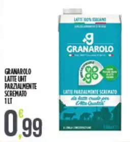 Euroesse Granarolo latte uht parzialmente scremato offerta