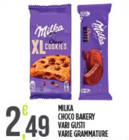 Euroesse Milka choco bakery offerta