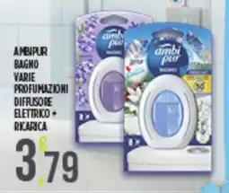 Euroesse Ambipur bagno diffusore elettrico + ricarica offerta