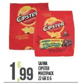 Euroesse Saiwa cipster multipack offerta