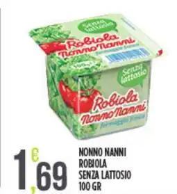 Euroesse Nonno nanni robiola senza lattosio offerta